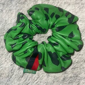 Clare V. Leather Hair Scrunchie